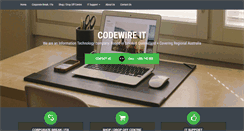 Desktop Screenshot of codewireit.com.au