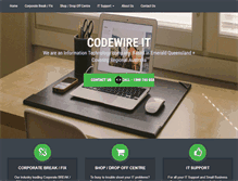 Tablet Screenshot of codewireit.com.au